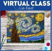VIRTUAL EVENT! PAINT AT HOME!